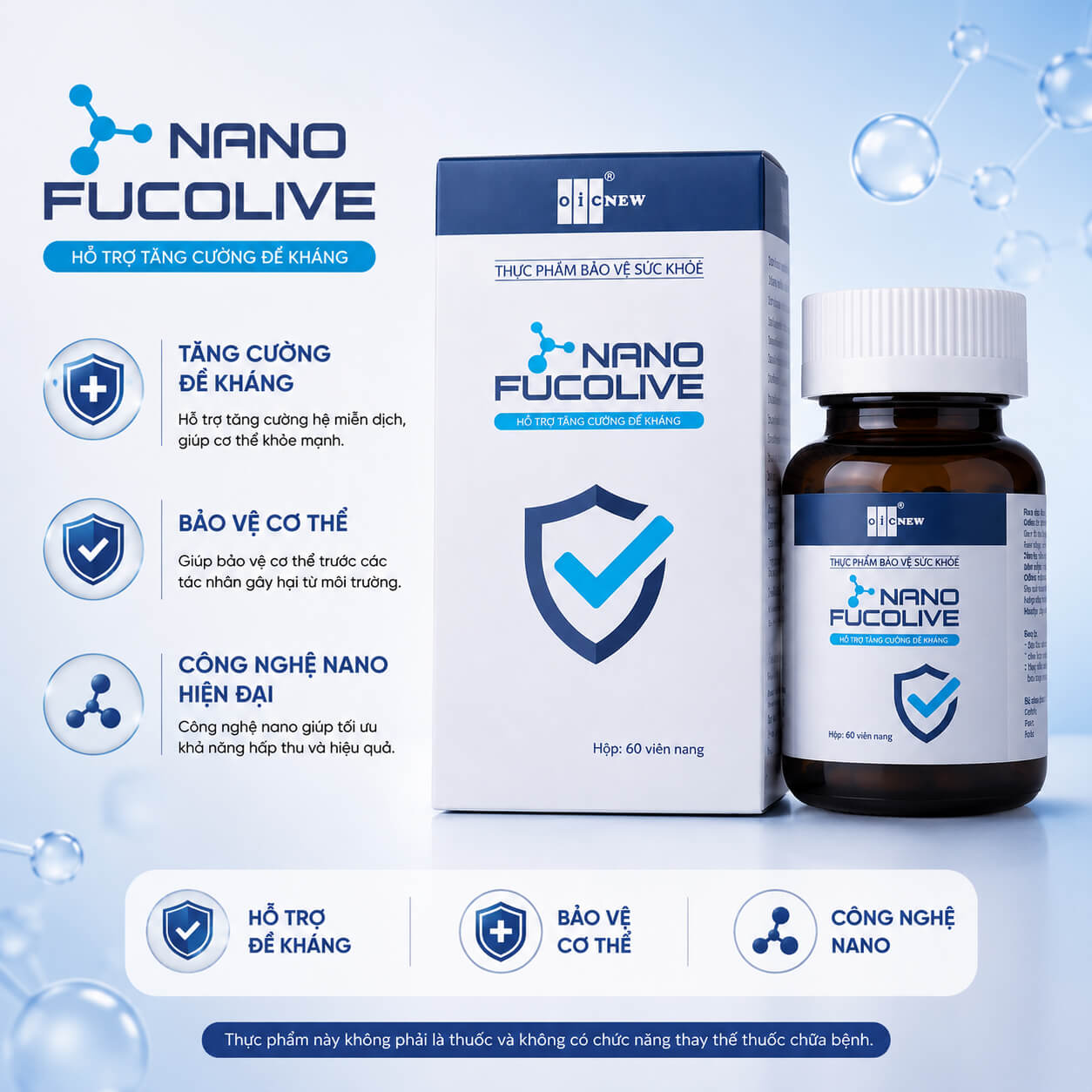 Thực phẩm bảo vệ sức khỏe Nano Fucolive