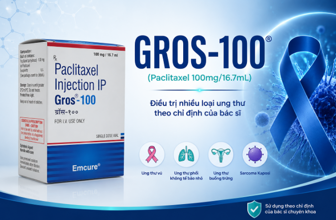 Hình minh họa công dụng của thuốc Gros-100