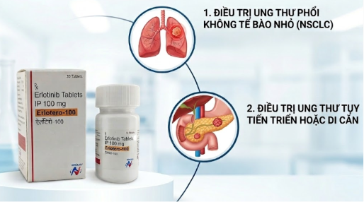 Công dụng Erlotero-100