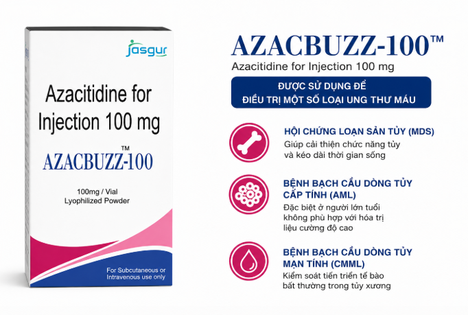Chỉ định thuốc AZACBUZZ
