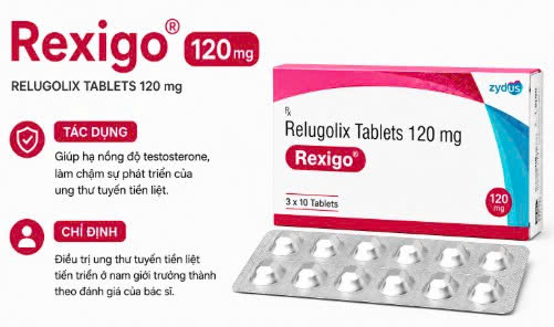 Công dụng thuốc Rexigo 120mg