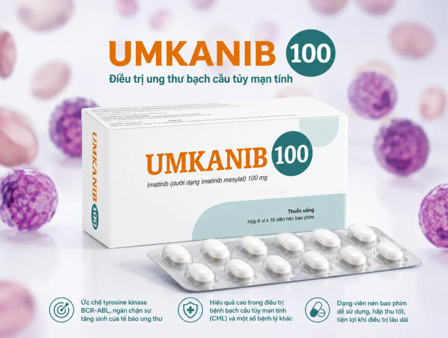 Công dụng của thuốc Umkanib 100