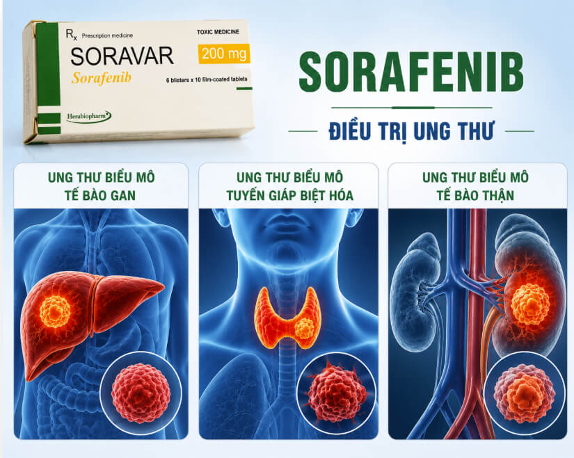 Công dụng thuốc Soravar 200mg
