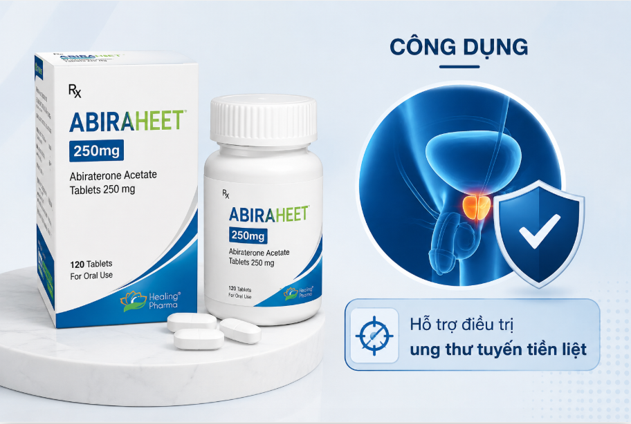Công dụng thuốc Abiraheet 250mg