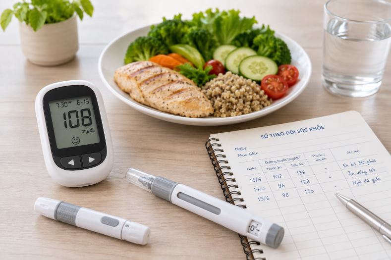 Kiểm soát đường huyết trong điều trị đái tháo đường tuýp 2