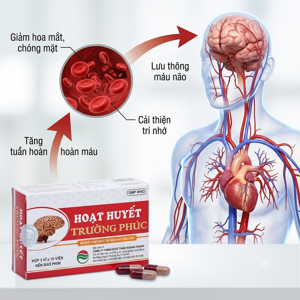 Công dụng thuóc Hoạt Huyết Trường Phúc