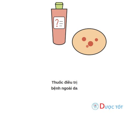 Thuốc điều trị một số bệnh ngoài da thường gặp