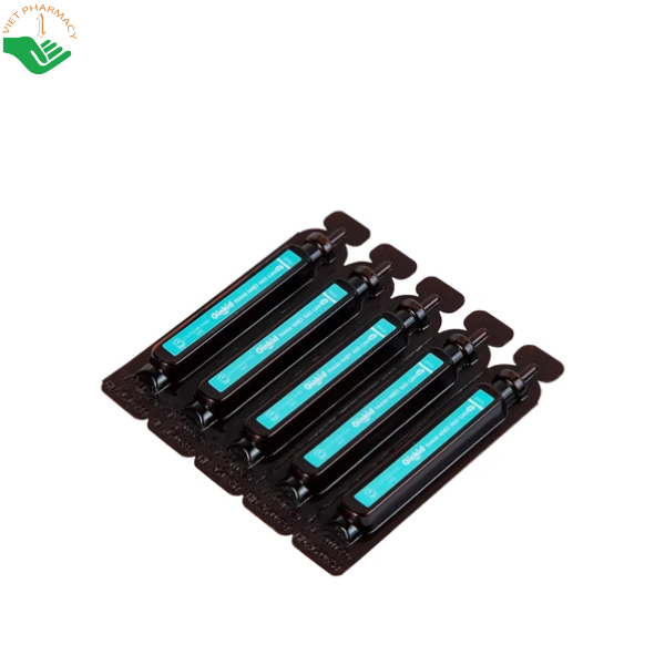 Siro Ginkid thanh nhiệt mát gan giúp giải độc gan, mát gan (4 vỉ x 5 ống x 10ml)