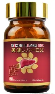Biken Liver EX  Viên uống hỗ trợ giải độc và phục hồi chức năng gan Nhật Bản
