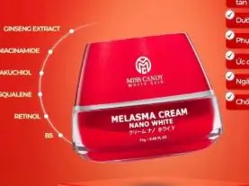 MC Melasma Cream Nano White - Kem Nám Sâm Nhung Hoàng Kim Cao Cấp Miss Candy White Skin - 25g