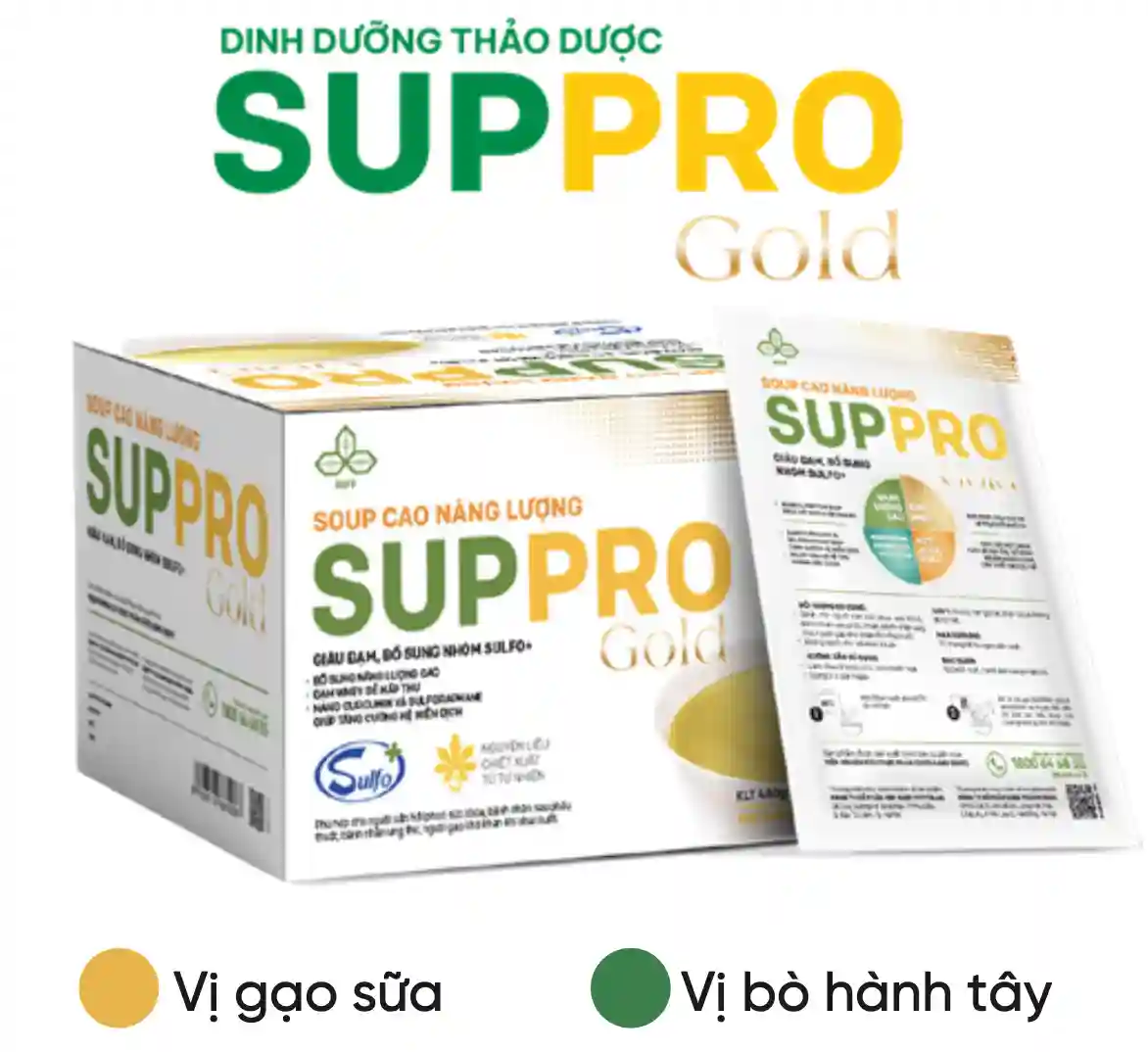 SOUP CAO NĂNG LƯỢNG SUPPRO GOLD