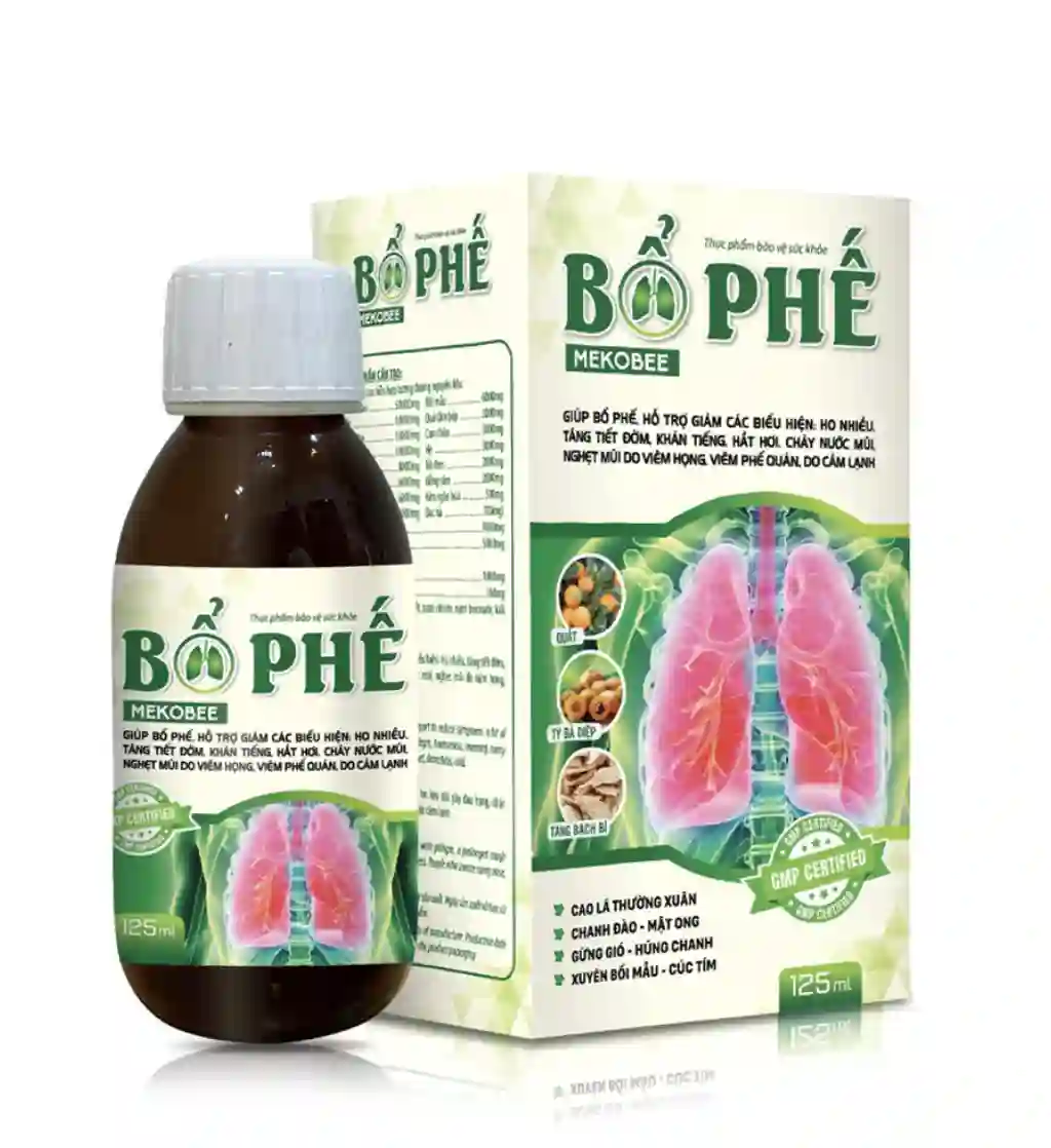 Bổ phế mekobee mekong (c/125ml) Xanh Lá
