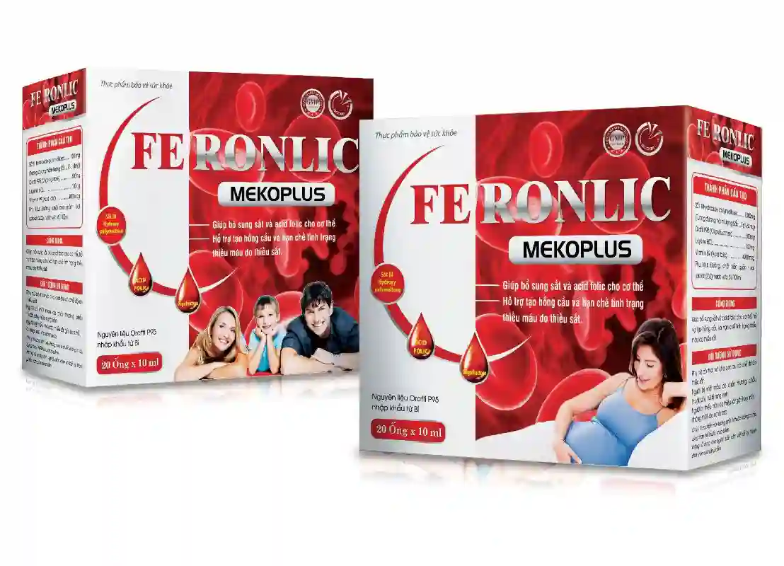 Bổ Máu Feronlic Mekoplus mekong (H/20o/10ml)