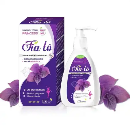 Dung dịch vệ sinh phụ nữ Princess Tía Tô Classic Bidopha (C/120ml)