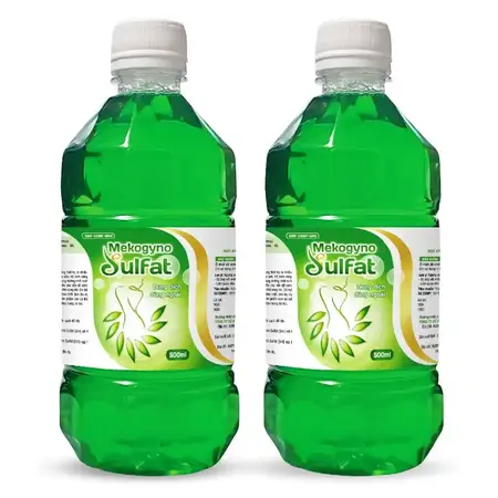 Dung dịch vệ sinh phụ nữ Mekogyno Sulflat Chai 500ml K20