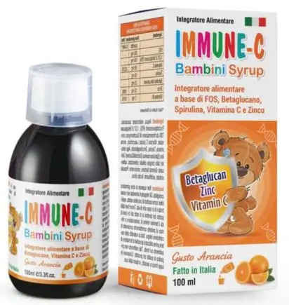 IMMUNE-C BAMBINI SYRUP Tăng cường miễn dịch bổ sung vi chất