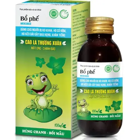 Hỗ trợ bổ phế mekobee cao lá thường xuân tradiphar (c/100ml)