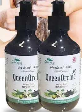 Dầu gội thảo dược Queen Orchid Hương bưởi 300ml