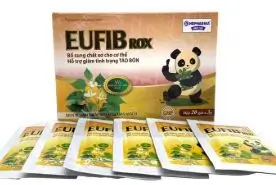 Cốm Vi Sinh Eufib Rox Bổ Sung Chất Xơ Cho Cơ Thể, Giảm Tình Trạng Táo Bón