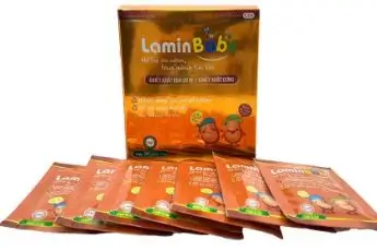Cốm cho bé LAMIN BABY hỗ trợ giúp bé ăn ngon, hấp thu tốt, tăng cường sức đề kháng