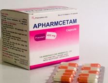 Thuốc Apharmcetam 400mg - điều trị chóng mặt, suy giảm trí nhớ