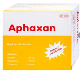 Thuốc Aphaxan Armephaco giảm đau, chống viêm (5 vỉ x 20 viên)