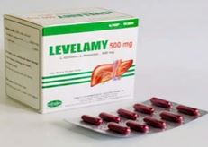 Thuốc Levelamy 500mg điều trị các bệnh về gan như xơ gan, viêm gan cấp và mãn tính