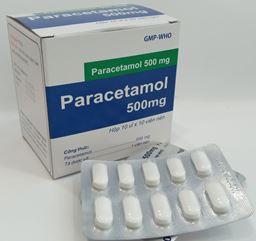 Thuốc giảm đau hạ sốt Paracetamol 500mg