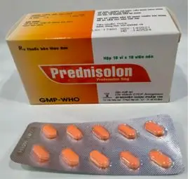 Thuốc kháng viêm Prednisolon 5mg 120 Armephaco hộp 10 vỉ x 10 viên