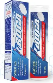 Viên Sủi BOCA hỗ trợ xương khớp, giảm đau nhức tê, tê bì  
