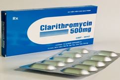 Thuốc Clarithromycin 500mg Tipharco điều trị nhiễm trùng (10 viên)