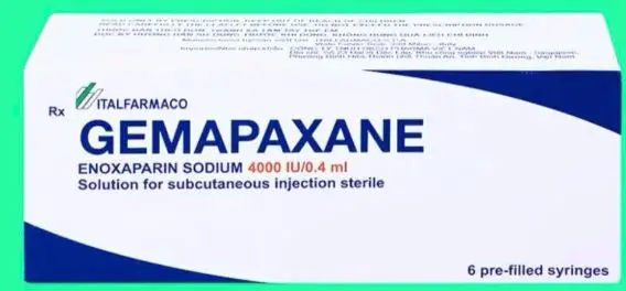 Thuốc Gemapaxane 4000IU/0.4ml được dùng trong dự phòng tình trạng thuyên tắc huyết khối tĩnh mạch ở bệnh nhân phẫu thuật và bệnh nhân bị liệt
