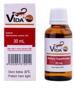 Thuốc Vida Plus 30ml  hỗ trợ điều trị ung thư