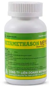 Thuốc Betamethason 0,5mg Meyer - Bpc (C/500v)