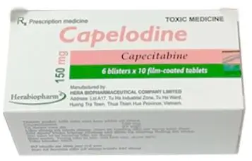 Thuốc Capelodine 150mg Herabiopharm điều trị ung thư