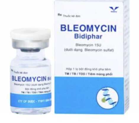 Bleomycin Bidiphar 15U điều trị ung thư