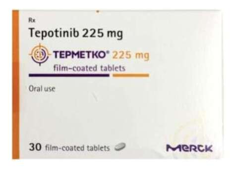 Tepmetko 225mg điều trị ung thư