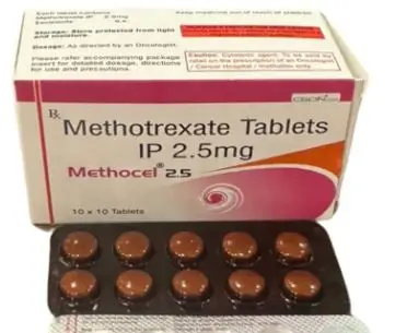Thuốc Methocel 2.5 (Methotrexate Tablets IP 2,5mg Hàng Ấn Độ) điều trị ung thư