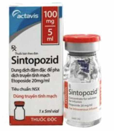 Sintopozid 20mg/ml điều trị ung thư