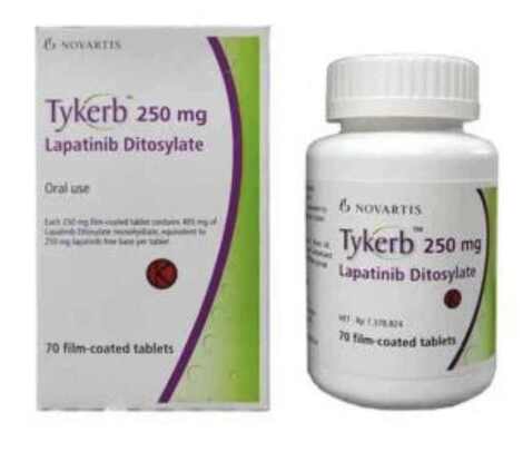 Tykerb 250mg điều trị ung thư