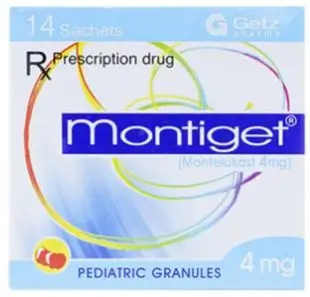 Thuốc Montiget 4mg Getz điều trị hen suyễn
