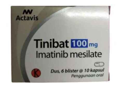 Tinibat 100mg điều trị ung thư