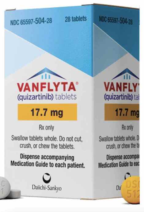 Vanflyta 17.7mg điều trị ung thư