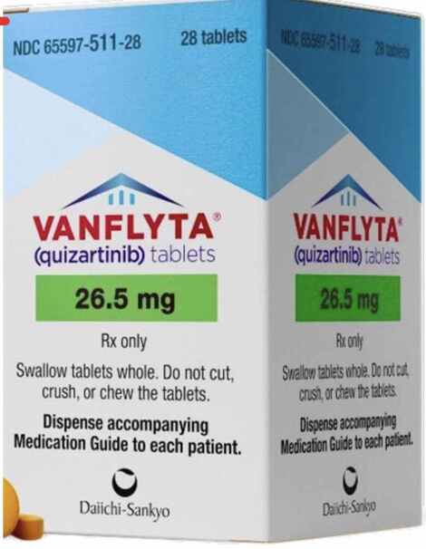 Vanflyta 26.5mg điều trị ung thư