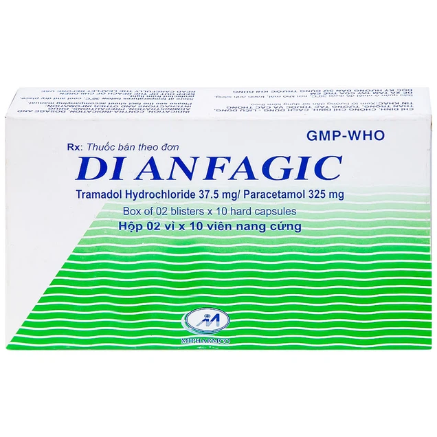 Dianfagic giảm đau trung bình hoặc đau nặng (20 viên)