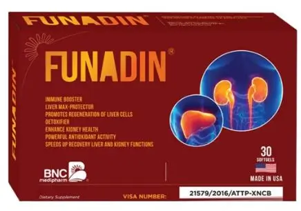 Funadin - Giải độc, phục hồi chức năng gan