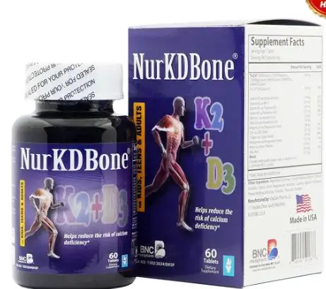 NurKDBone - Hỗ trợ tăng trưởng chiều cao và giúp xương chắc khỏe toàn diện