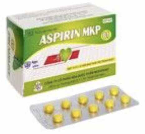 Aspirin 81mg Mekophar (H/100v)