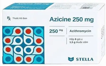 Azicine azithromycin 250mg stella (h/6gói)