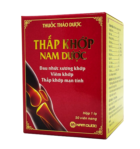 Thấp khớp nam dược (hộp/50v)